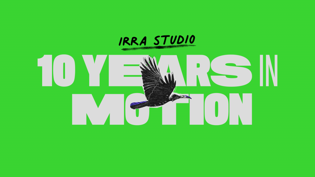 IRRA Studio: 10 years of ideas in motion